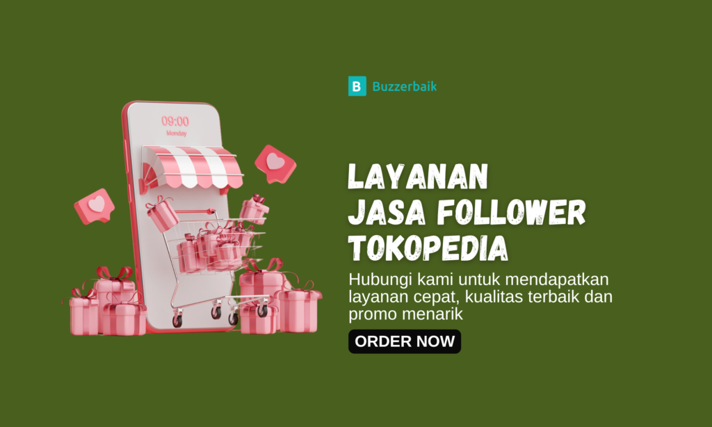 Jasa follower tokopedia